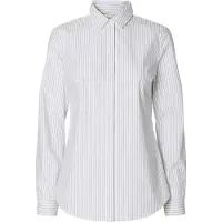 Selected Romie Striped Fitted Skjorta Med Långa ärmar