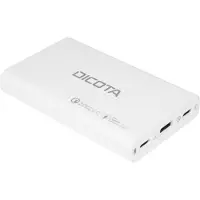 Dicota Desktop USB-laddare 65 W USB-C, USB-C, USB-A Vit Inomhus GaN