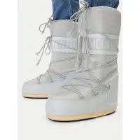 Moon Boot - Icon Nylon Glacier Grey för Unisex - Storlek 45-47