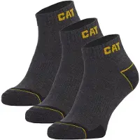 CAT Herr strumpor grå 43/46 3-pack