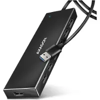 Axagon HUE-F7A USB-hubb 7 Port USB 3.0, Micro USB USB 3.2 Gen1 5 GBit/s