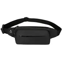 INF Canvas Fanny Pack Black