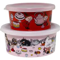 Rätt Start Mumin Picknick Lilla My Snackbox 2-pack Rätt Start
