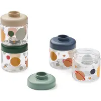 Liewood Dominique Snacksboxar 100 ml 4-Pack Universe/Classic Navy Liewood