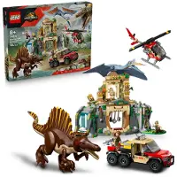LEGO JURASSIC WORLD 76976 Spinosaur & Quetzalcoatlus: Helikopterinsats