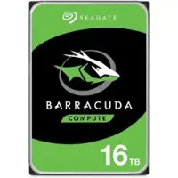 Seagate Barracuda ST16000DM001 - Hårddisk - 16 TB - inbyggd - 3.5 - SATA 6Gb/s - 7200 rpm - buffert: 512 MB
