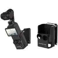 24.Se Multifunktionellt magnetfäste till DJI Osmo Pocket 4 / justerbart bordsstativ / svart kamerafäste