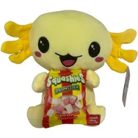 Adlibris Snaxolotl Squashie Gul Gosedjur 24 cm Kawaii Kuties