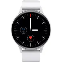 Canyon SW-68 - Metall - smart klocka med rem - silikon - display 1.28 - 64 MB - Bluetooth - 50.6 g - vit