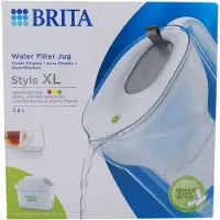 Brita vattenfilterkanna Style XL ljusgrå (3,6 l) inkl. 1 MAXTRA PRO-kassett