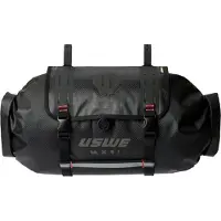 USWE Handlebar Roll-Top Bag + Holster Black