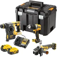 DeWalt elverktygssats med 7 delar (DCK330P2T-QW)