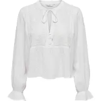 ONLY Blus 'ONLVicky Life' vit