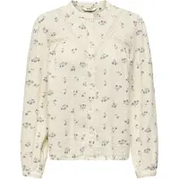 ONLY Skjortor ONLLARI L/S FLOWER kvinnor - Vit - EU S
