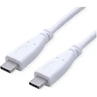 Value USB-C Kabel 0.5 m Vit 11.99.9056