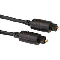 Value 11.99.4389 Toslink Skärm Anslutningskabel [1x Toslink hane (ODT) - 1x Toslink hane (ODT)] 10.00 m Svart