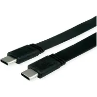 Value USB-kabel USB 4.0 USB-C-kontakt, USB-C-kontakt 0.50 m Svart Skärmad 11.99.9085