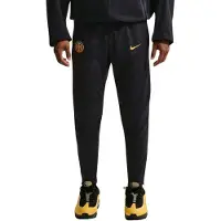 Nike Inter Träningsbyxor NSW City Side - Svart/Guld - , storlek Small