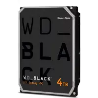 Western Digital WD Black WD4006FZBX - Hårddisk - 4 TB - gaming - inbyggd - 3.5 - SATA 6Gb/s - 7200 rpm - buffert: 256 MB