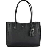 GUESS för kvinnor. HWZG9672260 Noelle II Tech-tote i svart (OSFA), Casual, Polyuretan