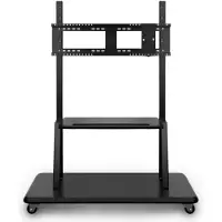Viewsonic VB-STND-001 - Vagn (monteringskonsol) - för interaktiv plattskärm/LCD-skärm - för ViewBoard IFP5550, IFP6550, IFP6560, IFP6562, IFP7550, IFP7562, IFP8650, IFP8662, IFP8670