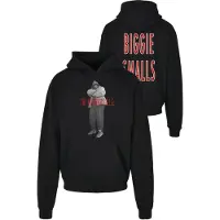 Mister tee Biggie Smalls Concrete Heavy Oversize Tröja Med Huva