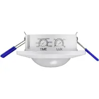 Renkforce RF-4216078, Passiv infraröd (PIR) sensor, Kabel, 8 m, Tak, Vit, IP20
