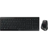 Cherry Stream Comfort Tangentbord, mus-set Trådlös Tyska, QWERTZ Svart