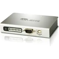 Aten UC2324-AT USB-hubb 4 Port Seriell (9-pol) USB 2.0 480 MBit/s med konverter för USB på seriell RS-232 Vit UC2324-AT