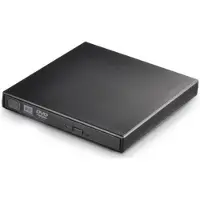 Microstorage Portable Slim - Diskenhet - Kombinerad CD-RW / DVD-ROM - 24x10x24x/8x - USB 2.0 - extern - svart