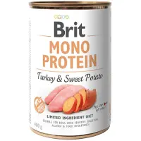Brit Mono Protein Kalkon &amp; Sötpotatis 6x400 g monoproteinmat kalkon och sötpotatis