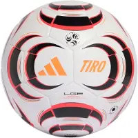 Adidas Fotboll Tiro League - Vit/svart/lucid Red, storlek Ball SZ. 4