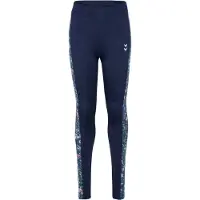 Hummel Leggings - HmlJR Mix - Dress Blues/Riverside - - 14 år (164) - Leggings