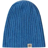 GOBI Cashmere Mössa 'Unisex Cashmere Rib Knit Hat' blå