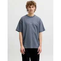 Jack & Jones Trikå 'JJEBARRON STUDIO' grå / mörkgrå / vit