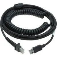 Datalogic - USB-kabel - 5 m - lindad - svart