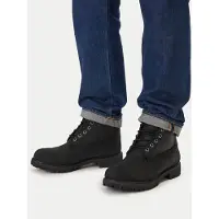 Timberland Boots med snörning svart