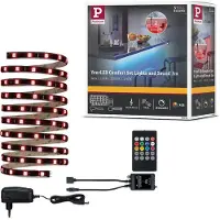 Paulmann Lights and Sound Comfort 70956 LED-list komplett-set med kontakt 12 V 3 m RGB 1 st