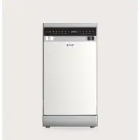 Evvo D3yx Slim Diskmaskin Med Tredje Hylla 11 Antal Platsinställningar