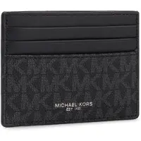 Michael Kors för män. 39F9LGYD2B Greyson Stor korthållare med logotyper svart (OSFA), Casual, Presenning