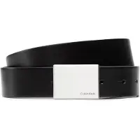 Calvin Klein Leather Plaque Belt