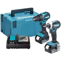 Makita DLX2535TJ 18V LXT batteridrivet verktygssats