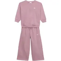 Adidas Originals Loose Crew Top&wide Leg Pants Set