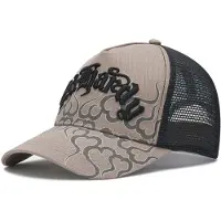 Ed Hardy Keps marinblå / grå / taupe / vit