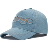 Ed Hardy Keps blå denim