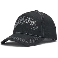 Ed Hardy Diamante Gothic Trucker Cap, svart