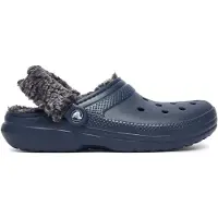 Crocs Träskor Classic Fleece Lined Clog kvinnor - Blå - 43 / 44