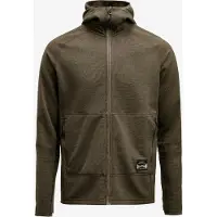 Lundhags Tived Merino Hoodie, mellanlager, herr, grön