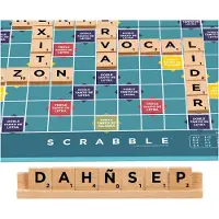 Mattel Scrabble Kärna Trä Brädspel