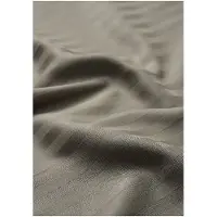 Borg Living Puddfodral 70x100 cm - 100% bomullssatin - Gavelkudde - Klassiska olivfärgade ränder